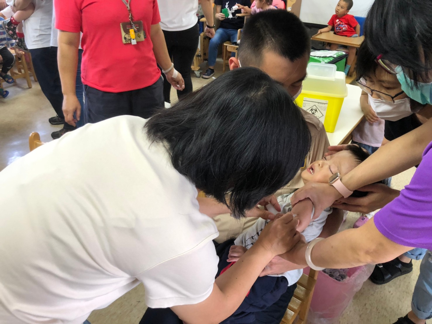 家扶中心流感注射照片3