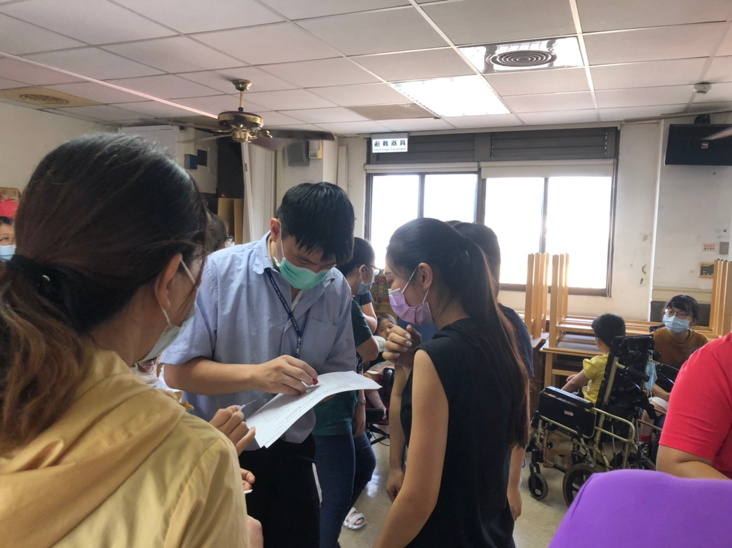 家扶中心流感注射照片8