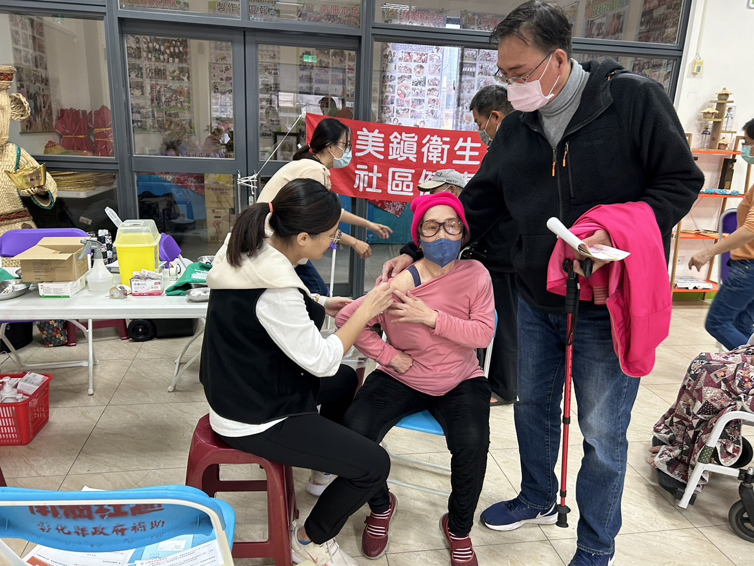 長者疫苗社區接種服務（南佃里）照片4