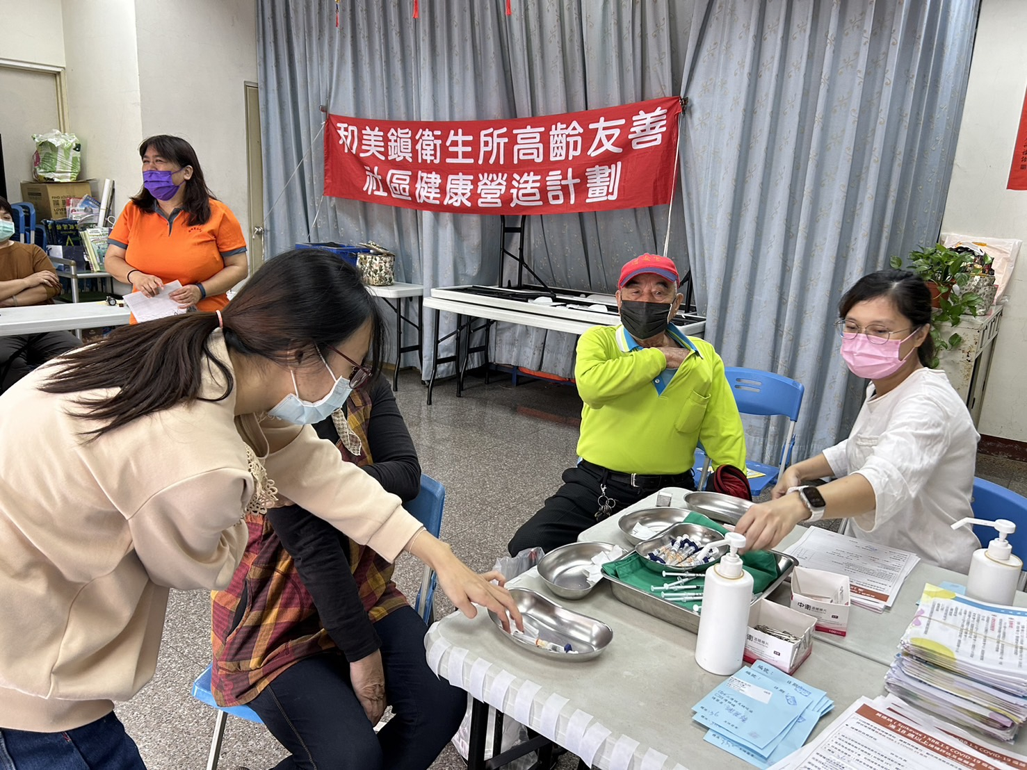 長者疫苗接種服務（源埤里）照片1