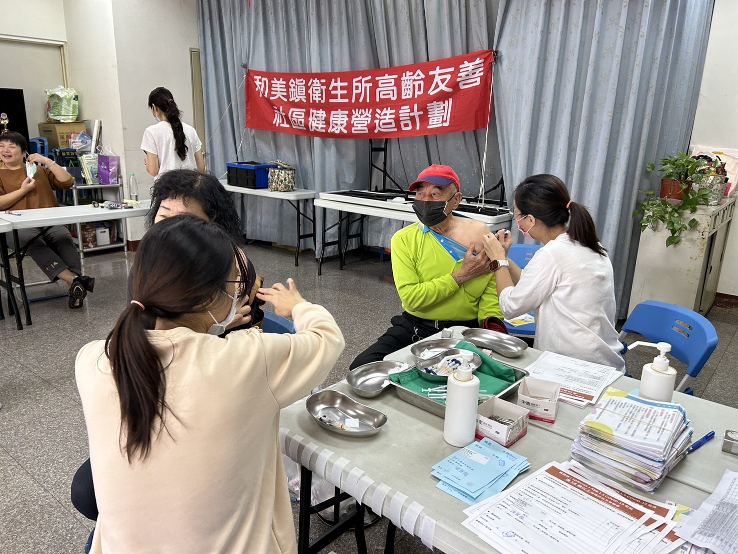 長者疫苗接種服務（源埤里）照片2