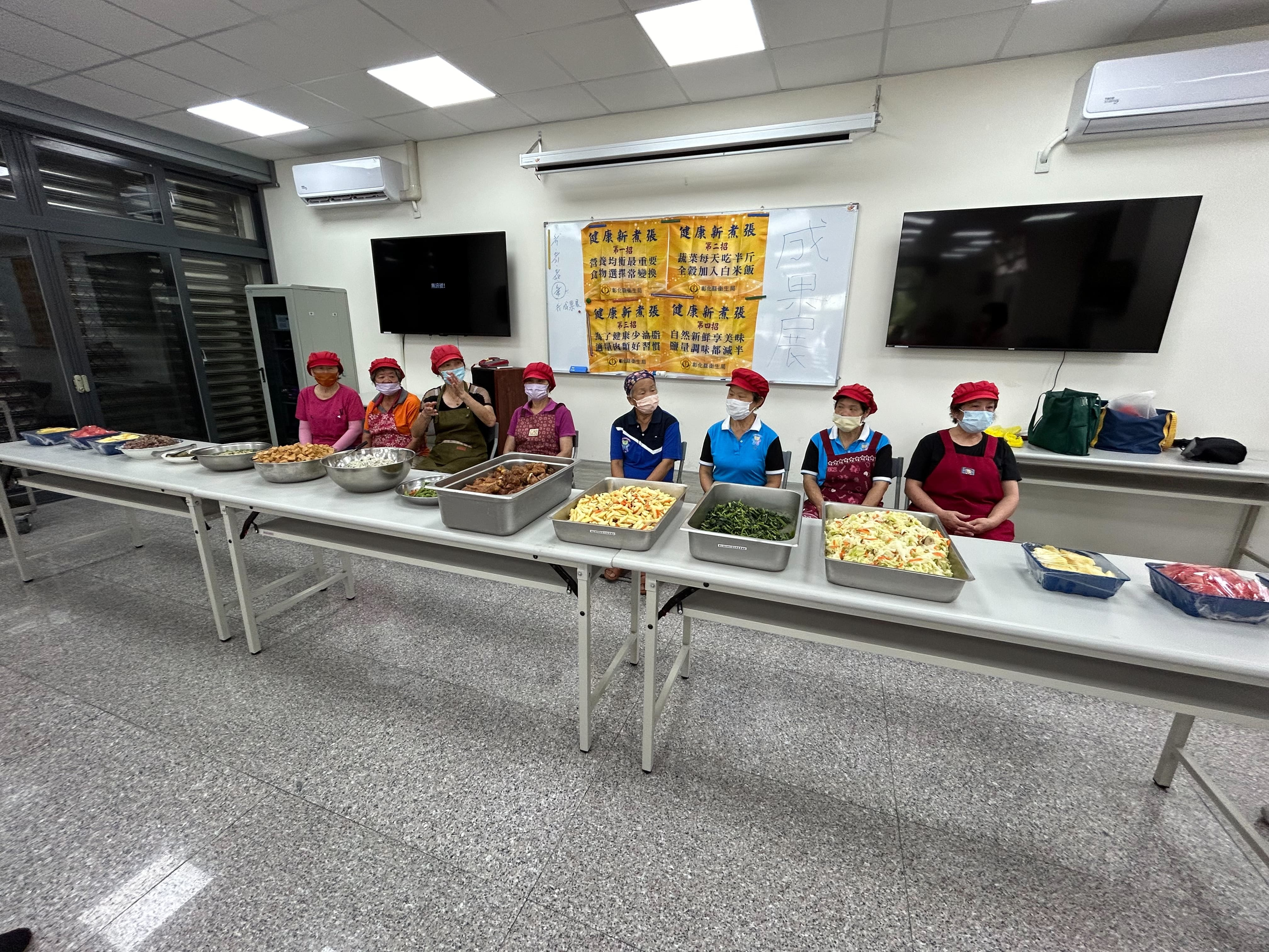 嘉寶里社區健康新煮張成果展 相本